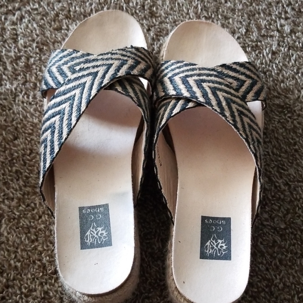 Slide in sandal